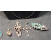 Image 5 : Assorted Sterling Silver Earrings, Necklaces, Brooches & More - Total Weight: 64.1g