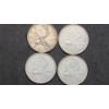 Image 2 : Assorted Years Canadian Silver 50% Silver Quarters & 80% Silver Dimes