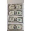 Image 1 : Assorted United States Currency Including Series 1950 D $10 Federal Reserve Note - Face Value: $114