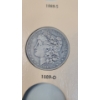 Image 8 : (4) 90% Silver Morgan Silver Dollars 1889, 1889-O, 1890 & 1890-O