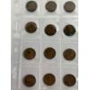 Image 5 : Wheat & Steel Pennies - FV $0.57 cents - 5 Steel Pennies - Various Years 
