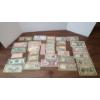 Image 1 : Large Lot Of Foreign Currency Notes & $1 Silver Certificate Series 1928 B