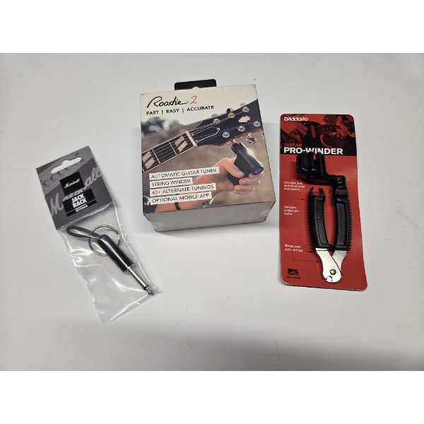 New Guitar Winders And Marshall Keychain 