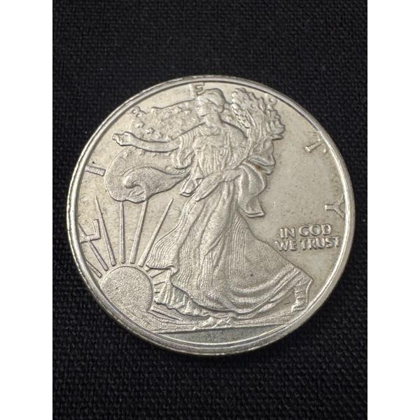 Walking Liberty One Half Troy Ounce .999 Fine Silver Coin - Excellent Condition