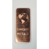 Image 2 : Unique Metals 1 Kilogram .999 Fine Copper Bar *2.2 LBS OF COPPER!*