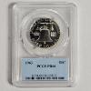 Image 2 : 1963 Philadelphia Mint Franklin 90% Silver Half Dollar Graded PCGS PR66