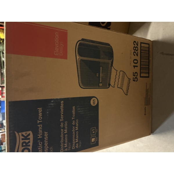 Tork Matic Hand Towel Dispenser - Unopened Box - Black