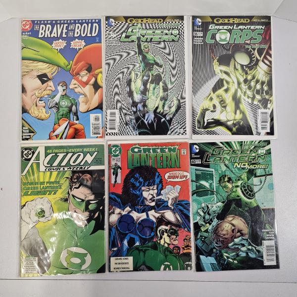 DC Lot of 6 Green Lantern Comic Books