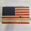 Image 4 : Handcrafted Wall-Mount American Flag Hidden Concealment Gun Storage Case (15" x 11"/24" x 11")