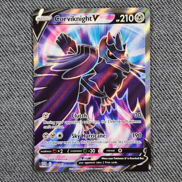 Corviknight V 156/163 Holo Rare Pokemon Trading Card