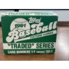Image 3 : 1991 Topps Baseball "Traded Series" 1T-132-T Cards - Mint Condition