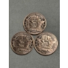 Image 2 : Three Standing Liberty 1 AVDP oz .999 Copper Rounds