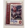 Image 1 : 2005 Ohio State Bill Long Quarterback Autographed Football Card - Mint Condition