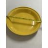 Image 2 : 10" Fiesta and Fiestaware Deep Dish Baker's Pie Plate - Sunflower Yellow - Mint Condition