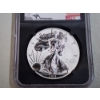 Image 3 : 2021 W 1oz Silver Heraldic Eagle T-1 FDI Reverse Proof Graded by NGC PF 70 in Display Box