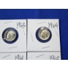 Image 3 : x8 Roosevelt Pre 1964 Proof Silver Dimes FV: $0.80