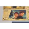Image 4 : (4) Harry Potter Characters 24K Gold Foil Banknotes Set w/ COA
