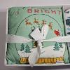 Image 2 : EXCELLENT GIFT!!! Merry & Bright Snow Globe Pillow & Throw Set