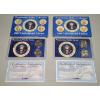Image 1 : 2007 & 2008 Uncirculated Edition Presidential Dollar Coin Sets 