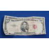 Image 1 : Series 1953 B $5 Red Seal Bank Note With Smith & Dillon Signatures - Face Value: $5.00