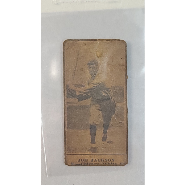 Vintage Joe Jackson Chicago White Sox 1916 M101-4 SPORTING NEWS #87 Baseball Card