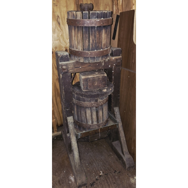 Antique Wine Press