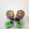 Image 2 : Two Tubes of Assorted 1953/1955 United States Wheat Cents - Face Value: ~$1.00