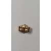 Image 7 : 14K Gold Pendants & Two-Tone Butterfly Studback Earrings - Weight: 1.9g