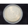 Image 3 : 1880-S BU 90% Silver Morgan Dollar in Capsule in 5-Coin Display Holder & CoA