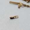 Image 3 : 14K Yellow Gold Twist Chain Necklace, Broken Clasp, 24" - Total Weight: 4.6g