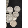 Image 5 : Assorted Years/Mint Marks 90% Silver Roosevelt Dimes - Face Value: $4.70