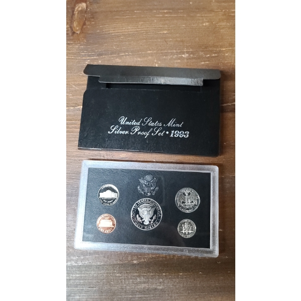 1993 United States Mint Silver Proof Set
