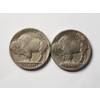Image 4 : Two Excellent Condition, Higher Grade United States 1913 Buffalo Nickels ~ Little Wear!
