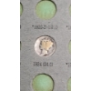Image 5 : Dansco 90% Silver Mercury Dime Coin Album With A Face Value Of $2.30