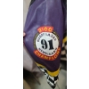 Image 7 : Vintage TAEBO Buddy Lazier Indy Racing 2000 Northern Light Series Medium Leather Jacket 