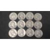 Image 1 : Assorted Years/Mint Marks United States 90% Silver Washington Quarters - Face Value: $3.00