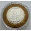 Image 1 : "Silver Strike" .999 Fine Silver Limited Edition Casino Gaming Token. 0.6 Troy Oz Fine Silver. 