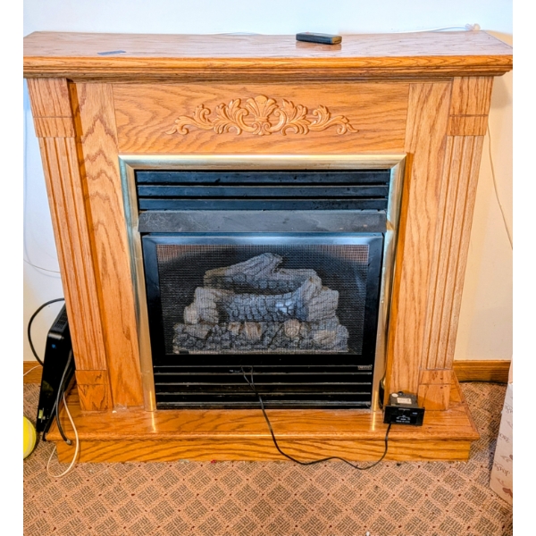 Duraflame Electric Fireplace 42"x40" With Remote