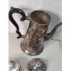 Image 4 : Collection Of Assorted Silverplated & Brass Serveware - Total Weight: 7.6 LBS
