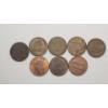Image 4 : Assorted Years Lincoln Wheat Lincoln Memorial & Shield Cents - Face Value: $0.08
