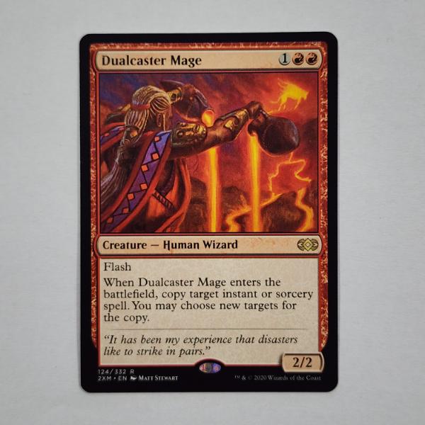 Dualcaster Mage Rare Magic The Gathering Trading Card