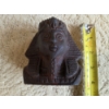 Image 3 : *Pick Up At Mantua Home-No Shipping Available* Awesome Vintage 3.5'' Cast Iron Egyptian Head Coin Ba