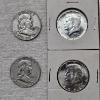 Image 2 : Collection of Historic 90% Silver United States Half-Dollars FV: $4.50