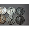 Image 4 : Assorted Years Walking Liberty Silver Half Dollars Face Value $5.00