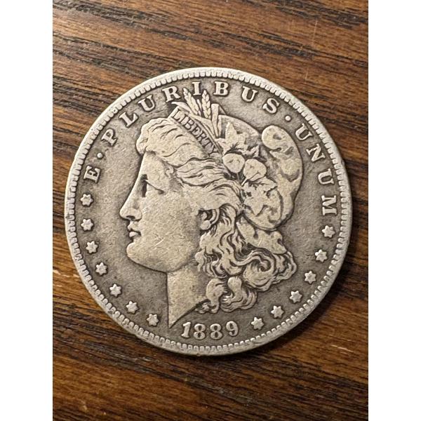 90% Silver - 1889-O Morgan Silver Dollar - FV $1.00