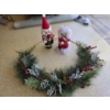Image 1 : 36" Christmas Wall Hanging and 19" Mr. and Mrs. Claus
