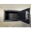 Image 2 : Personal Black Metal Safe With Keypad & 2 Keys - Excellent Condition! 