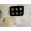Image 9 : (2) 1971 Eisenhower Silver Dollar - U.S. Proof Dollars & 2004 Keelboat Nickel Display Case -FV $1.30