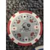 Image 3 : NFL Las Vegas Raiders Poker Chips - Full Set - Mint Condition