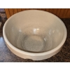 Image 2 : 14" Stoneware Bread Bowl - 7.5" Tall - Thick Stoneware and Heavy